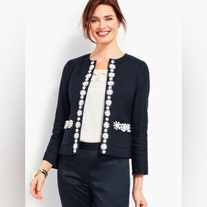 Talbots Hand Beaded Jacket